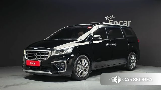 Kia The New Carnival 2018 Черный из Кореи