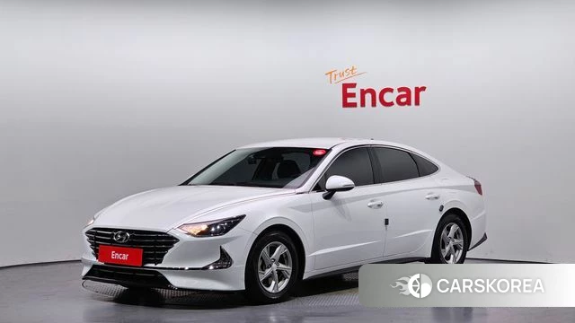 Hyundai Sonata (DN8) 2019 Белый из Кореи