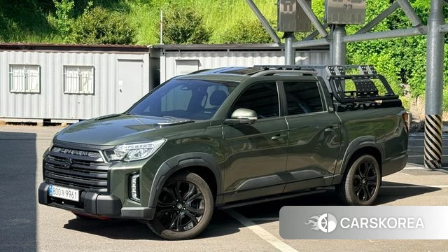 Ssangyong The New Rexton Sports Cannes 2022 Светло-зеленый из Кореи