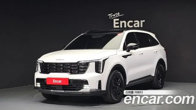 Kia The New Sorento 4th Generation 2024 Белый из Кореи