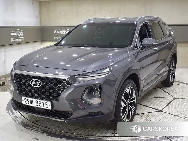 Hyundai Santa Fe TM 2018 Серый из Кореи