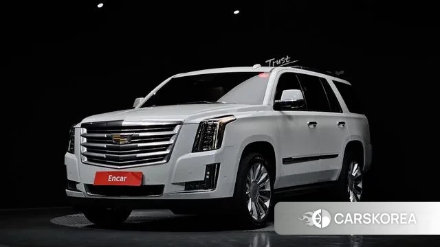 Cadillac Escalade 2019 Белый из Кореи