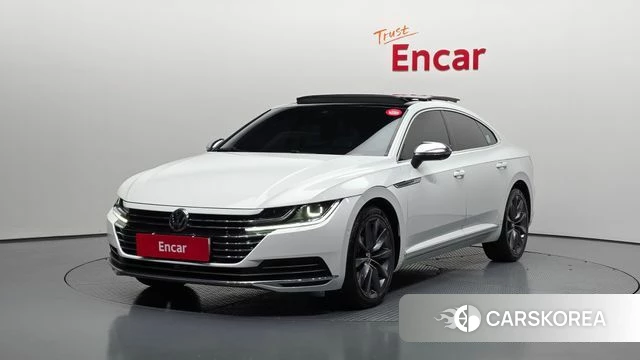 Volkswagen Arteon 2020 Белый из Кореи