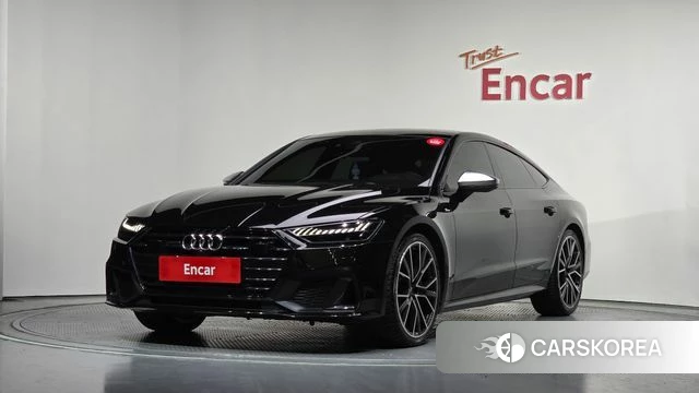 Audi A7 (4K) 2021 Черный из Кореи
