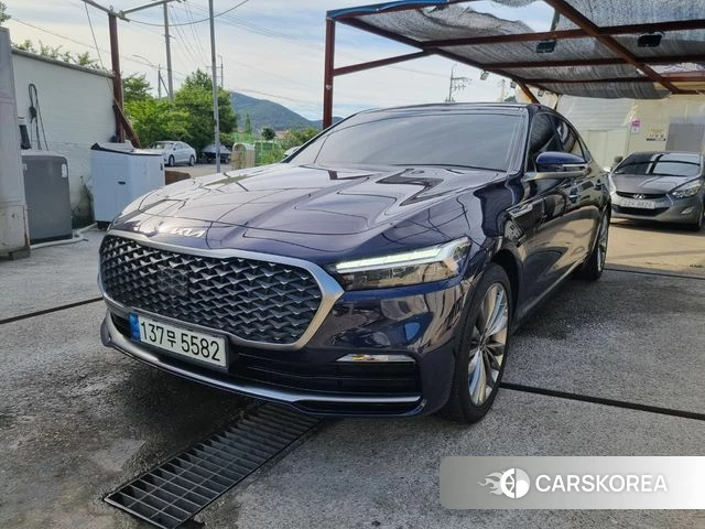 Kia The New K9 2nd generation 2022 Синий из Кореи
