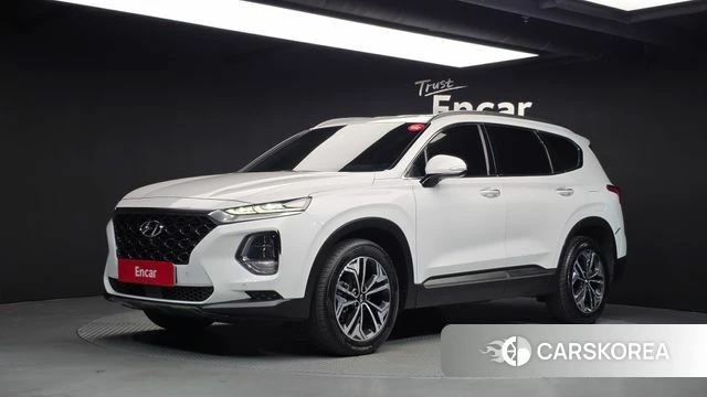 Hyundai Santa Fe TM 2018 Белый из Кореи