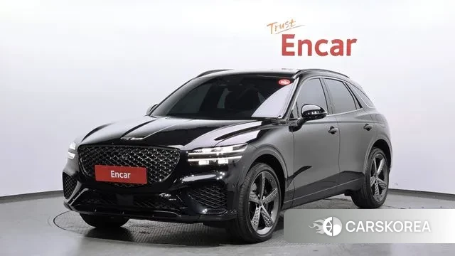 Genesis GV70 2021 Черный из Кореи