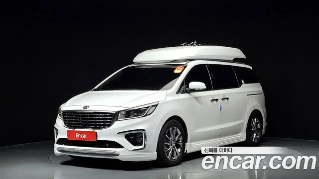 Kia The New Carnival 2019 Белый из Кореи