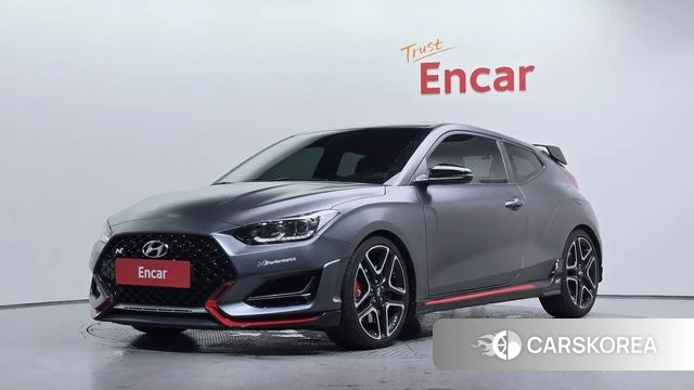Hyundai Veloster (JS) 2021 Серебристо-серый из Кореи