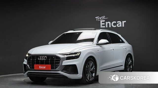 Audi Q8 (4M) 2021 Белый из Кореи