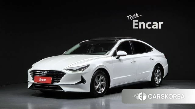 Hyundai Sonata (DN8) 2019 Белый из Кореи