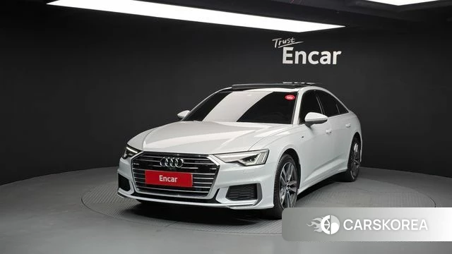 Audi A6 (C8) 2022 Белый из Кореи