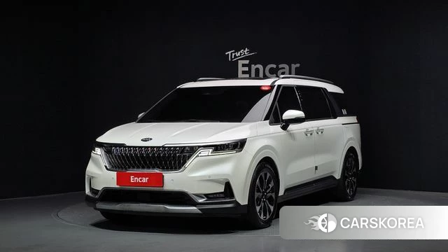 Kia Carnival 4th generation 2021 Белый из Кореи