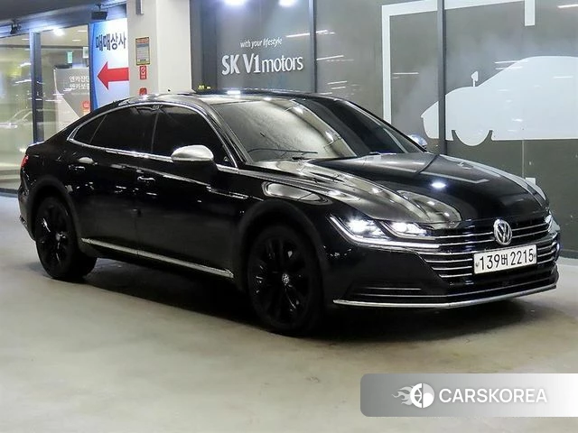 Volkswagen Arteon 2019 Черный из Кореи