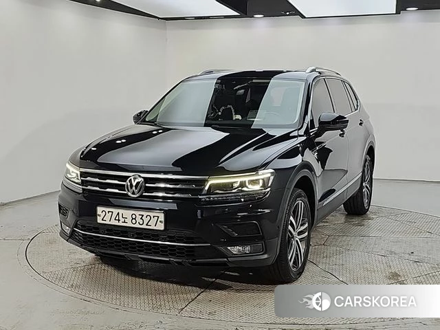 Volkswagen Tiguan Allspace 2020 Черный из Кореи