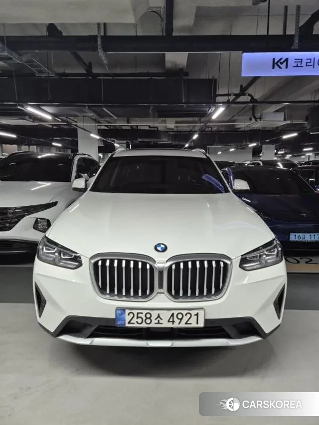 BMW X3 (G01) 2022 Белый из Кореи