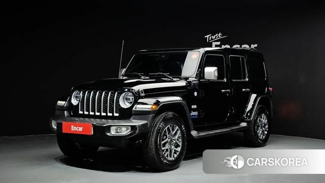 Jeep Wrangler (JL) 2022 Черный из Кореи