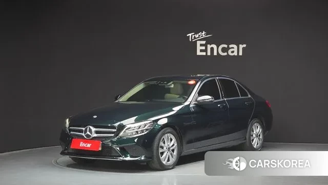 Mercedes-Benz C-Class W205 2019 Зеленый из Кореи