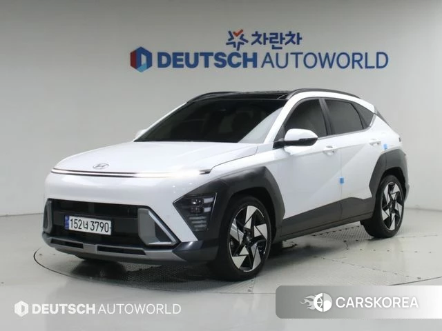 Hyundai Kona (SX2) 2023 Белый из Кореи