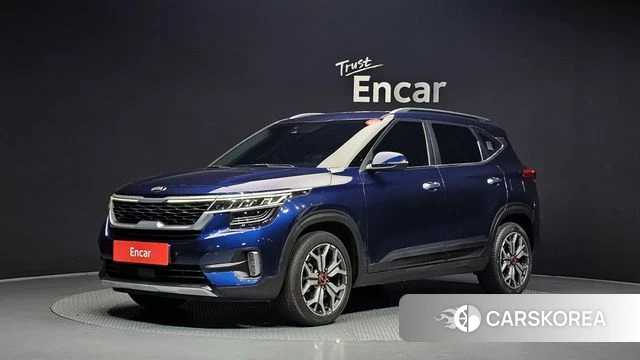 Kia Seltos 2019 Синий из Кореи