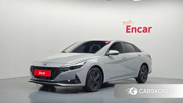 Hyundai Avante Hybrid (CN7) 2022 Серебристо-серый из Кореи
