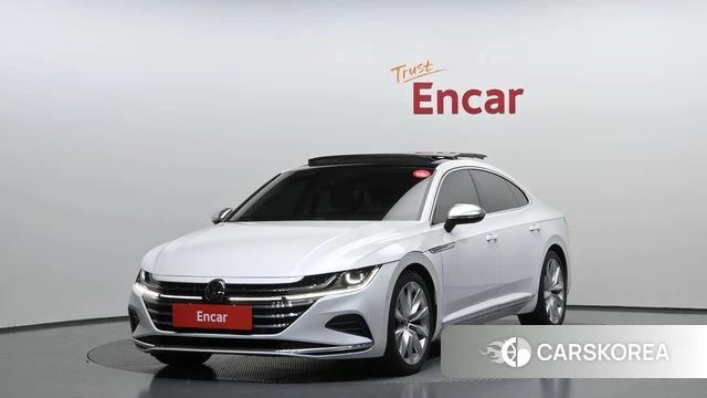 Volkswagen Arteon 2022 Белый из Кореи