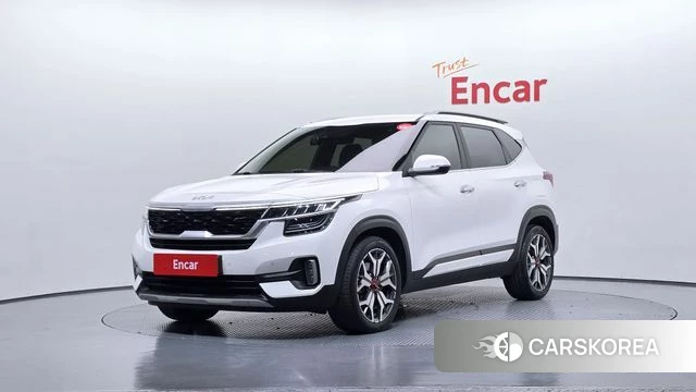 Kia Seltos 2021 Белый из Кореи