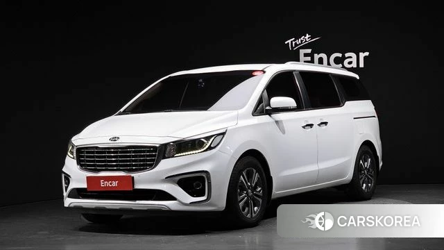 Kia The New Carnival 2019 Белый из Кореи