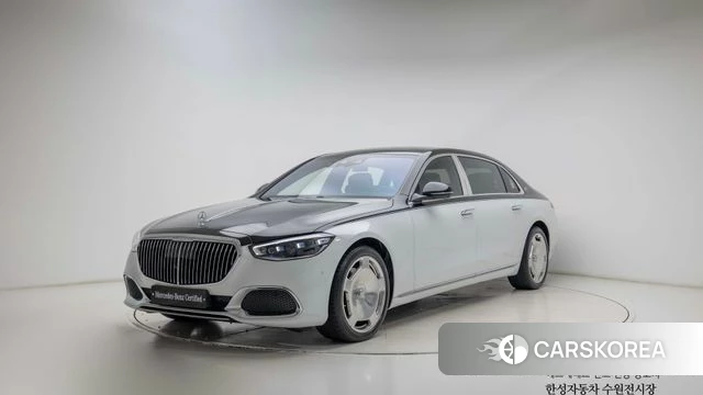 Mercedes-Benz S-Class W223 2025 Белый двухцветный из Кореи