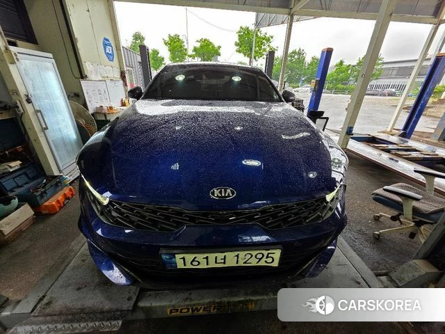 Kia K5 3rd generation 2021 Синий из Кореи