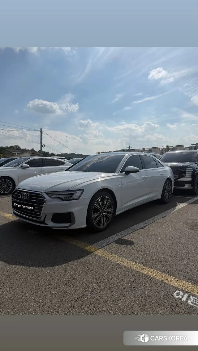 Audi A6 (C8) 2022 Белый из Кореи
