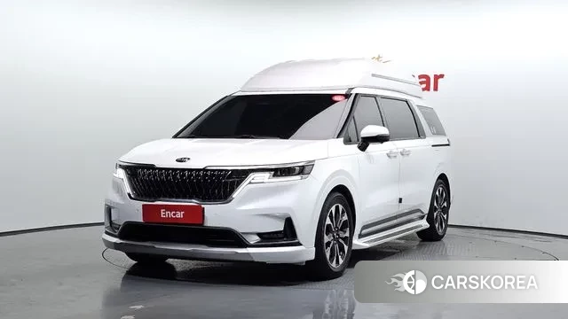 Kia Carnival 4th generation 2021 Белый из Кореи