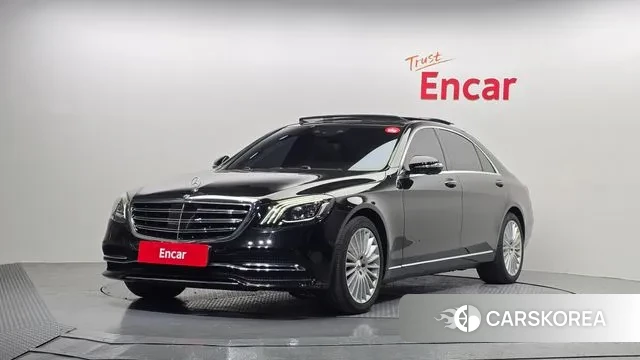 Mercedes-Benz S-Class W222 2020 Черный из Кореи