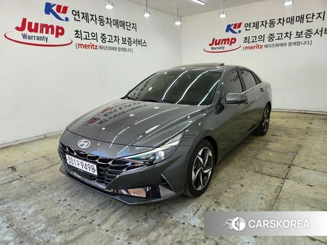 Hyundai Avante (CN7) 2020 Серый из Кореи