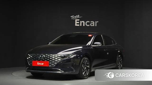 Hyundai The New Grandeur IG Hybrid 2021 Синий из Кореи