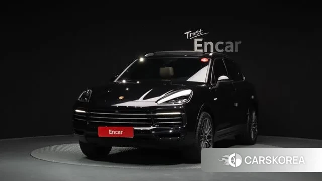Porsche Cayenne (PO536) 2020 Черный из Кореи