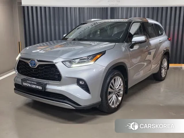 Toyota Highlander 4th Generation 2023 Серебряный из Кореи