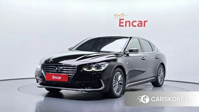 Hyundai Grandeur IG Hybrid 2019 Черный из Кореи