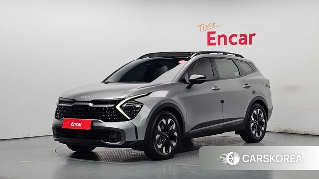 Kia Sportage 5th Generation 2021 Серебристо-серый из Кореи