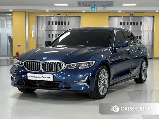 BMW 3 Series (G20) 2022 Синий из Кореи