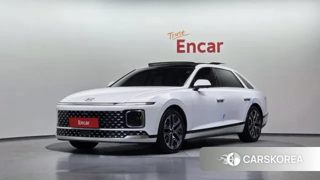 Hyundai Grandeur Hybrid (GN7) 2023 Белый из Кореи