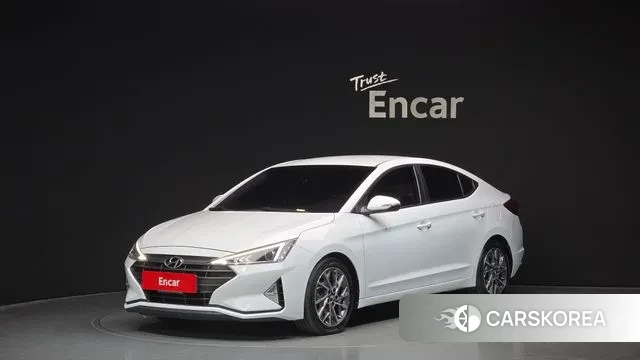 Hyundai The New Avante AD 2019 Белый из Кореи
