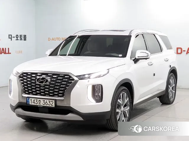 Hyundai Palisade 2022 Белый из Кореи