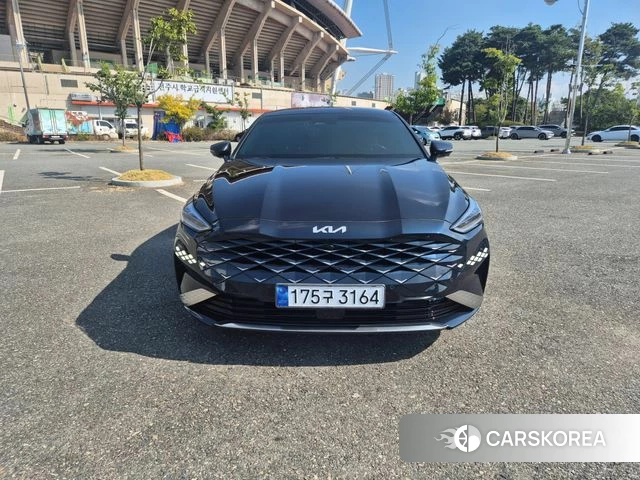 Kia K8 Hybrid 2022 Синий из Кореи
