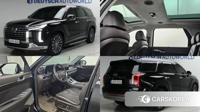 Hyundai The New Palisade 2022 Черный из Кореи