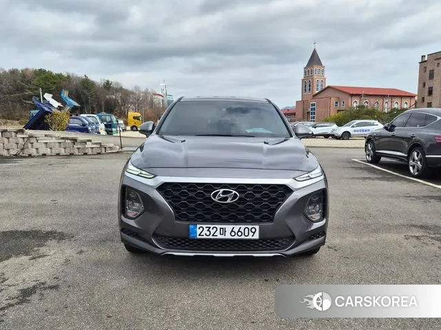 Hyundai Santa Fe TM 2018 Серый из Кореи