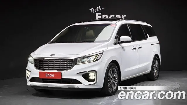 Kia The New Carnival 2018 Белый из Кореи