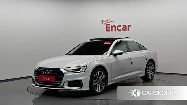 Audi A6 (C8) 2022 Белый из Кореи