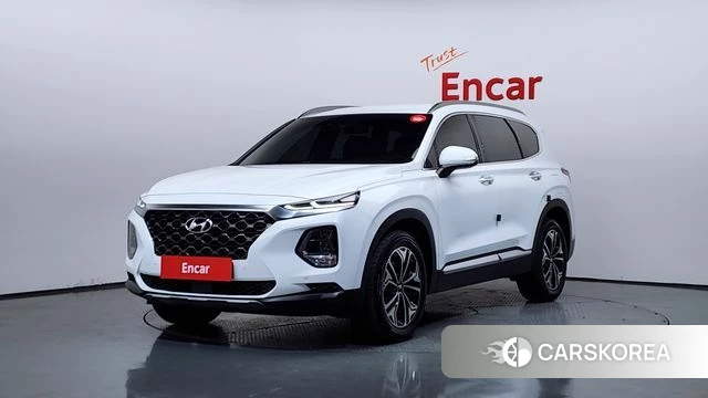 Hyundai Santa Fe TM 2019 Белый из Кореи