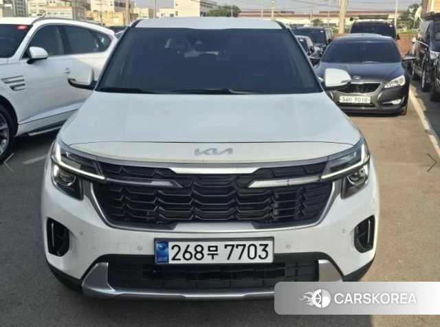 Kia The New Seltos 2024 Белый из Кореи
